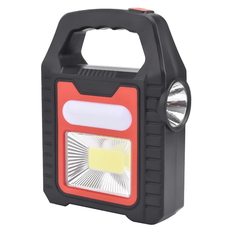 Solar Rechargeable Camping Lantern & Portable Outdoor Handheld Led  Flashlight