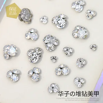 100% Swarovski crystal Nail High Quality Hotfix Crystals Nail Art Charms Diamond Rhinestone Swarovski For Nail Decoration