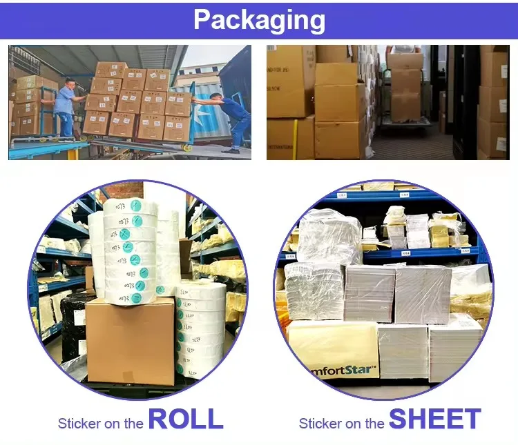Custom Personalized Waterproof Vinyl Printing Self Adhesive Labels Roll ...