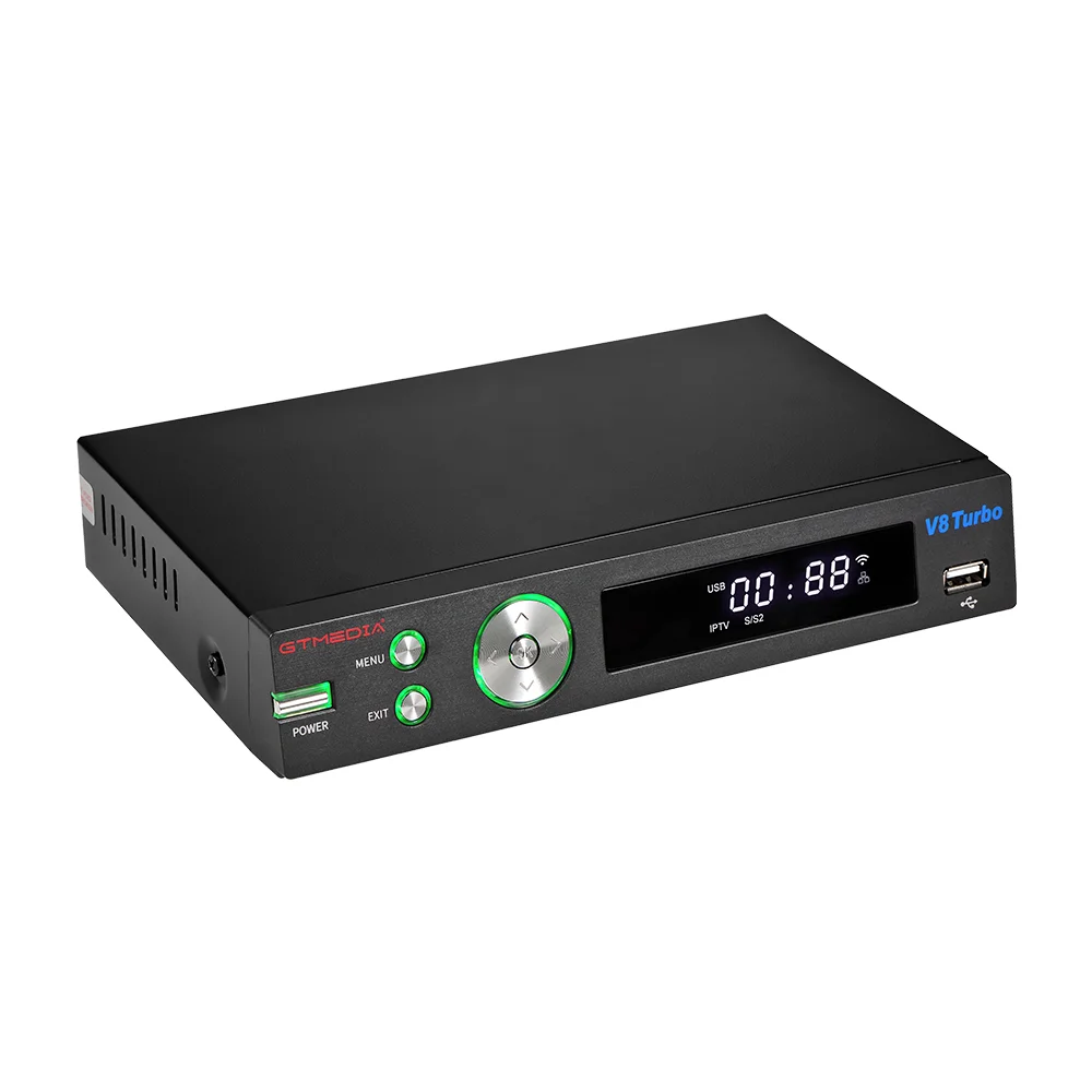 DVB GTMEDIA V8 Turbo Satellite TV Receiver 64MB V8 Turbo 1080P with CA Card Solt
