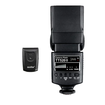 Godox Camera Flash Lights TT520II Built-In 433MHz Wireless Signal, Suitable for Can** Nik** Pentax So** Fuji Olympus SLR Camera