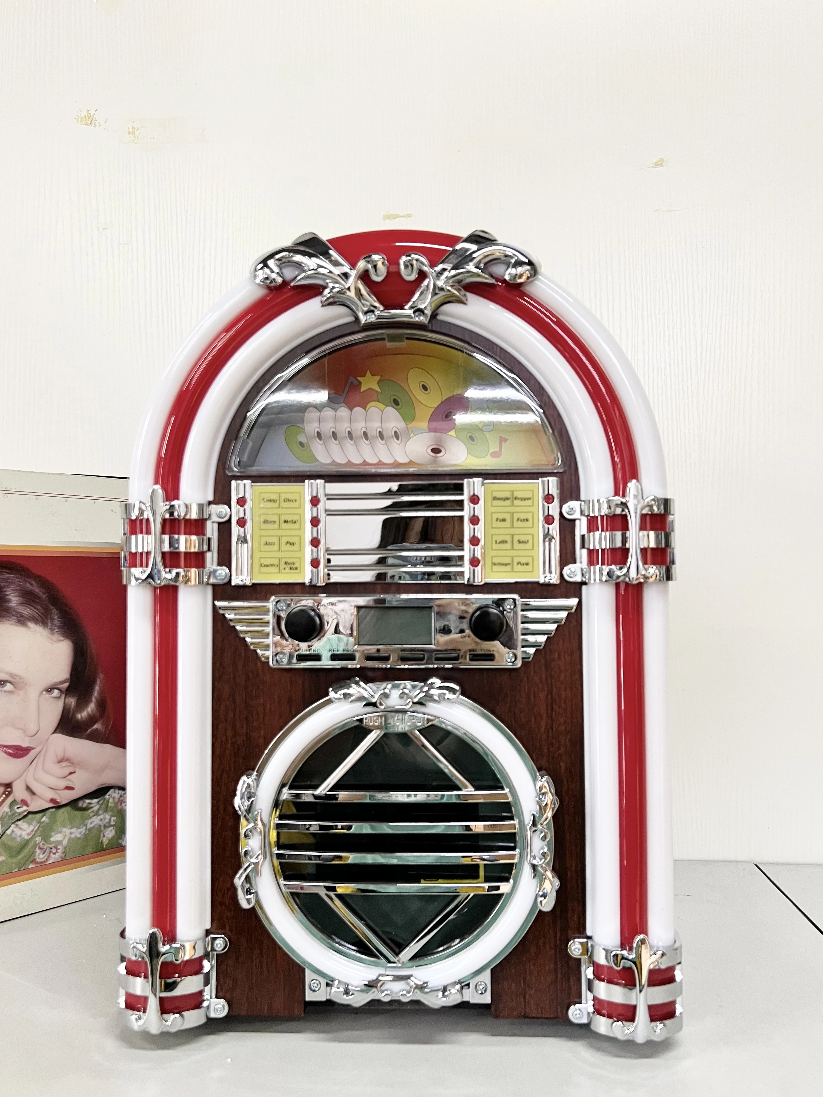 Wurlitzer デジタルジュークボックス 音楽 レトロ クラシック ジューク