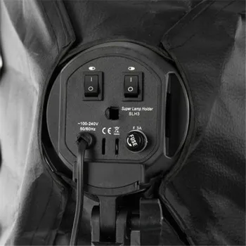 Softbox With 4 Bulbs E27 with Cable 2.5M 50x70cm E27 Bulb Lamp Universal Softbox for Jewelry detail image
