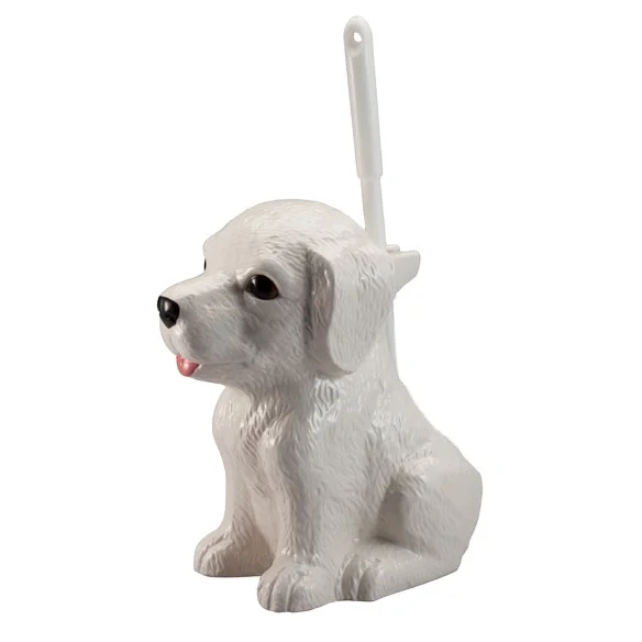50cm Dog Novelty Toilet Brush Holder Add Puppy Character to your bathroom 