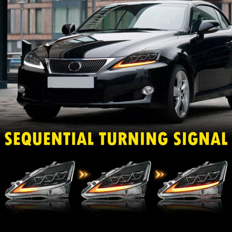 Full Led Headlights Assembly For Lexus Is250 Is300 Is350 Is F Is 250c