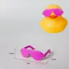 Lunettes de soleil rose-rouge