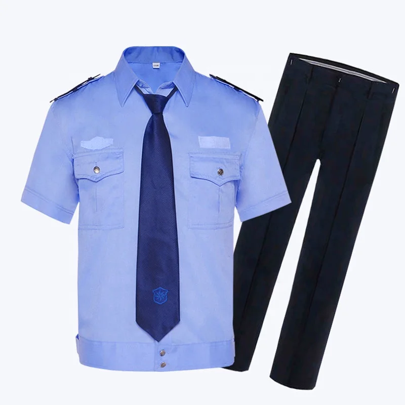 Security Guard Uniforms Blue Security Uniform Shirts Security Guard Uniform Costumes