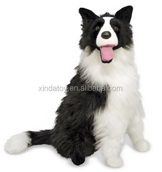 border collie cuddly toy