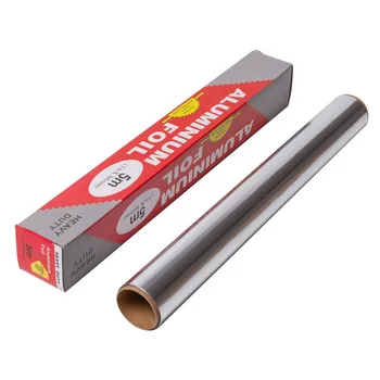 Hot Selling Aluminum Foil 12 Micron 15 Micron 18 Micron Household Aluminum Foil Roll 8011