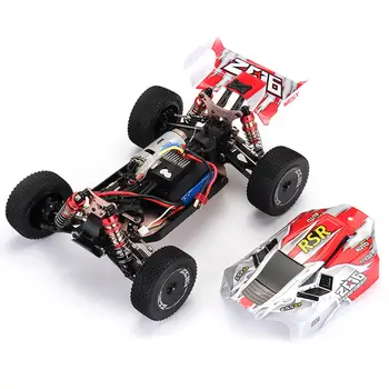Wltoys 144001 1/14 2.4G 4WD High Speed Buggy Racing RC Car Vehicle Models 60km/h Metal Chassis