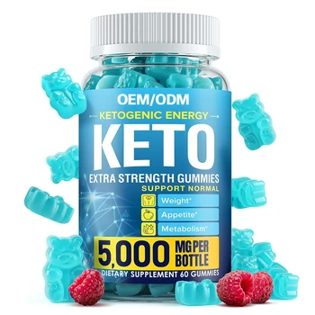 Private Label Vegan Customized Supplement Keto Gummies For Weight Loss And Providing Energy Fat Cutting Supplement