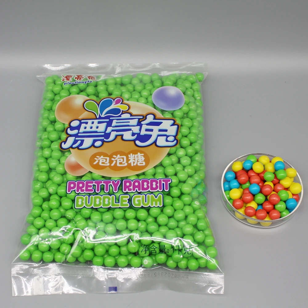 Wholesale Halal High Quality Water Melon Bubble Gum Colorful Best Bubble  Gum Candy Factory