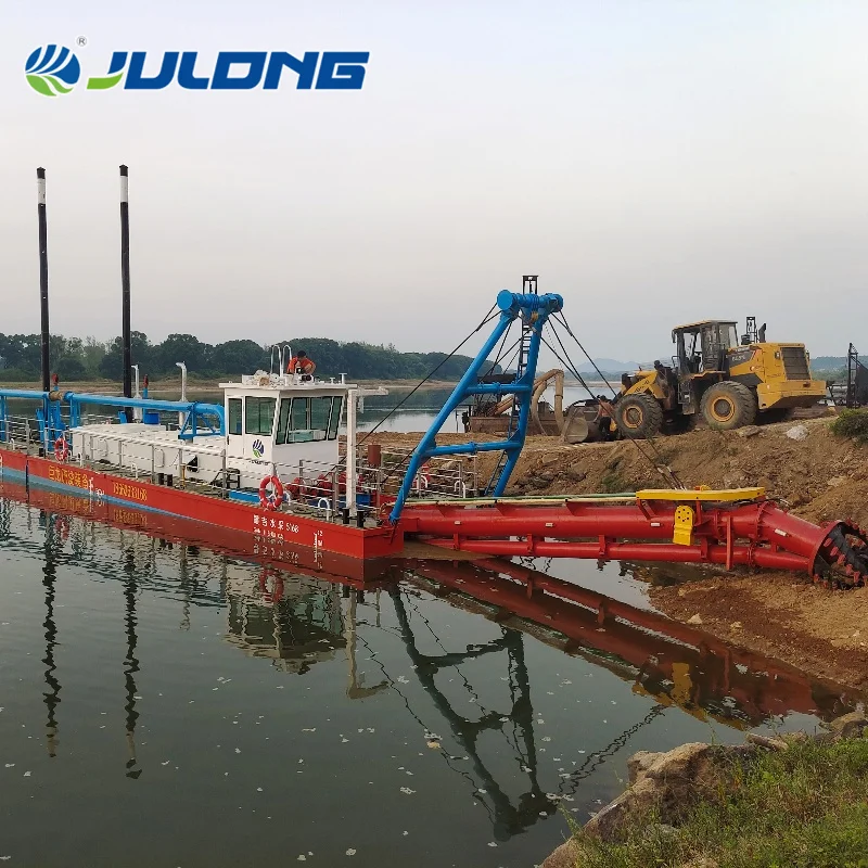 River Dredger Sand Mud Dredging Machine Cutter Suction Dredger with Good Dredger Price