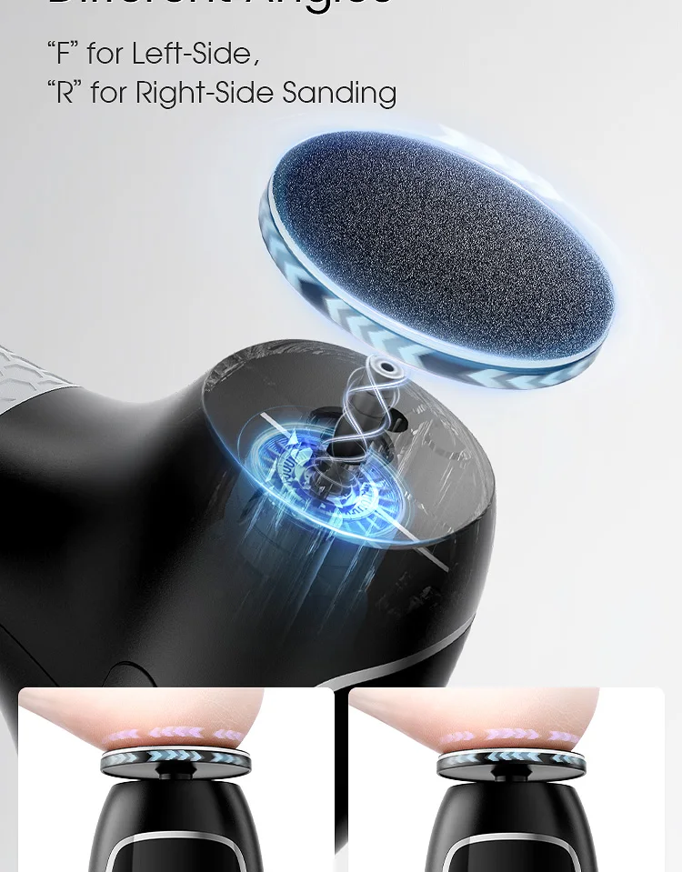 product rechargeable portable foot callus tools battery foot file polishing machine heels grinding foot care callus remover-11