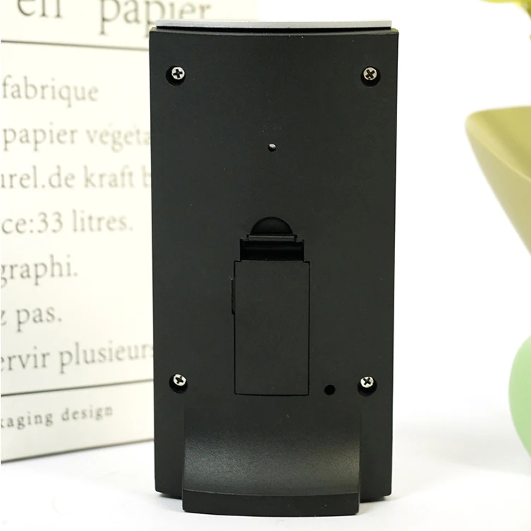 New Home Decor 2023 Desktop Electronic Circle LCD Digital Alarm Clock Temperature Snooze LCD Digital Clock