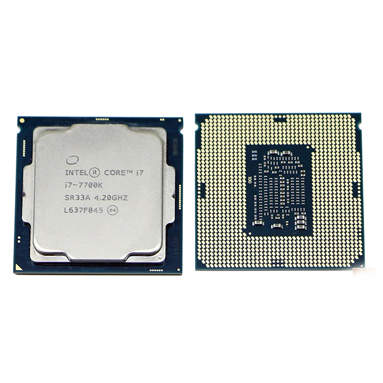 Intel Core I7 7700K - 4 Cores up to 4.5 Ghz - DDR4 Memory
