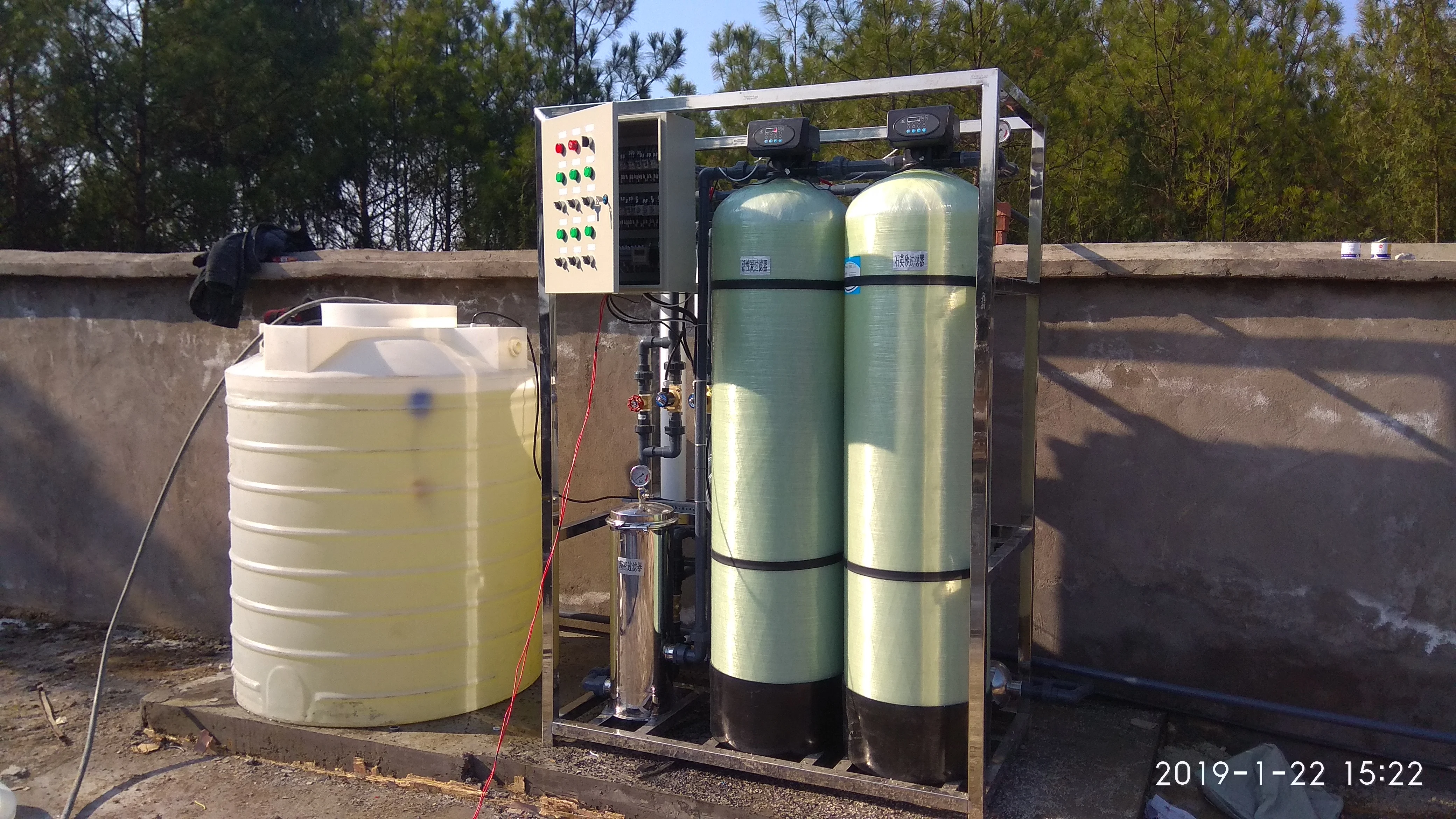 
 Ультрафильтрующая мини-машина для минеральной воды  