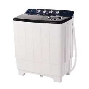 15kg Twin Tub Semi-Automatic Washer Energy Efficiency Portable/Mini Design for