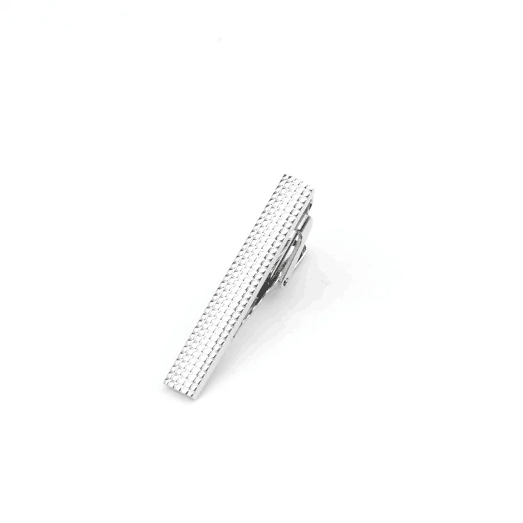 2 Fermacravatta In Metallo Per Uomo, Clip Per Cravatta Oro E Argento, Set Accessori Da Uomo In Rame - 2