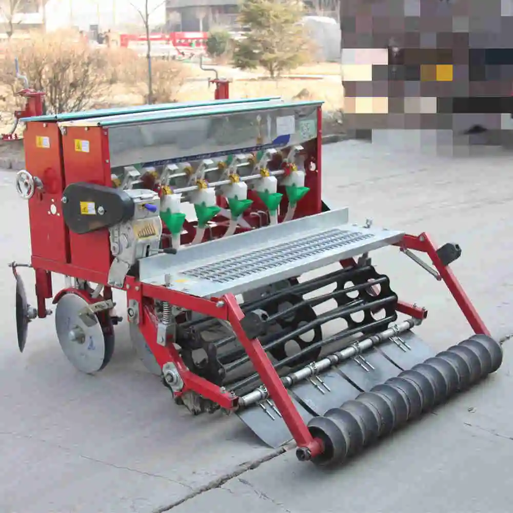 Cheap Best Multifunctional Small Mini Compact Tractor Agriculture Machinery Wheat Seeder /Wheat Fertilizer Planter for Sale