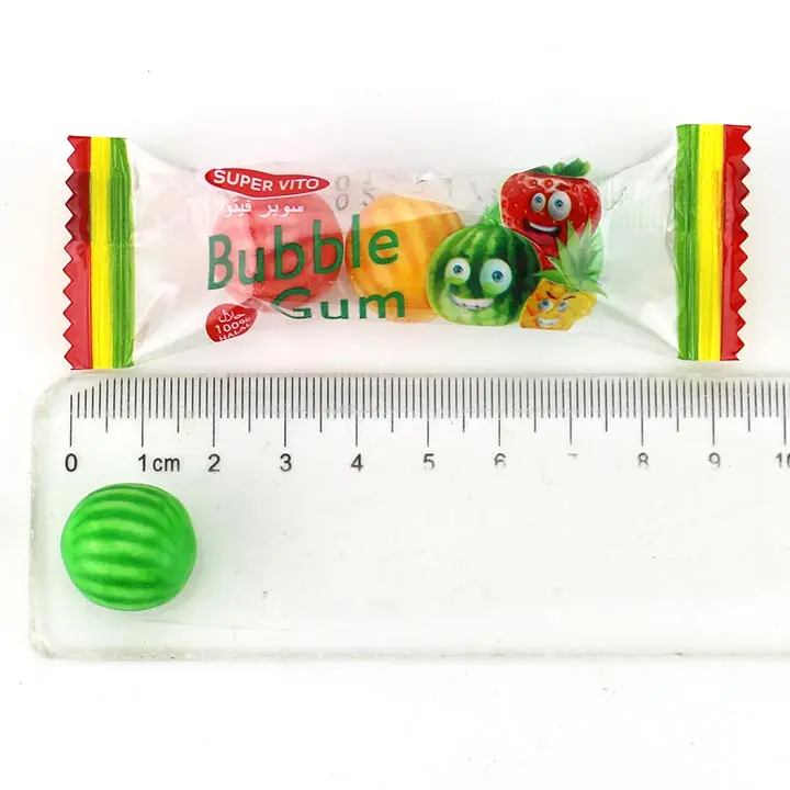 manufacture Bubble Gum with jam