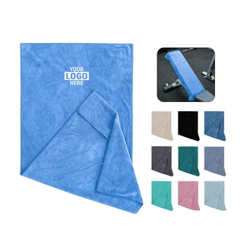 Custom Microfiber Quick Dry Workout Towel Sweat Absorbing for Gym Sports Outdoor Microfiber Promotional Towel