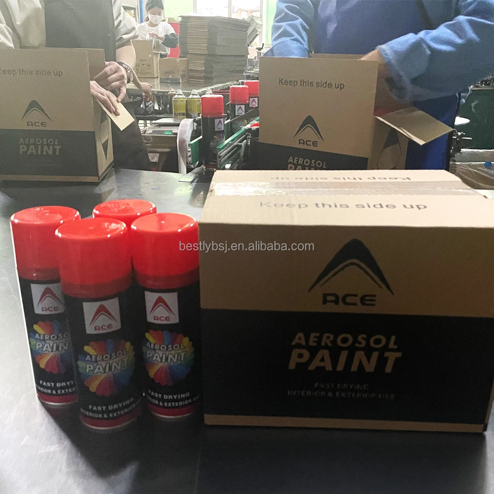 Food Grade Spray Paint Colorful High Quality Acrylic Auto Aerosol Spray