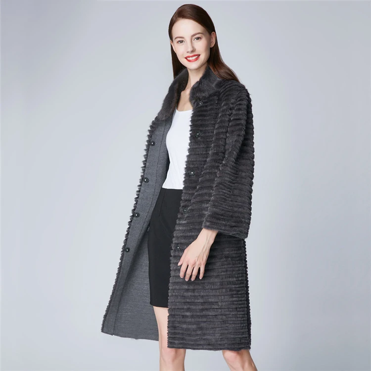 2022 Latest Design Overcoat Korean Style Winter Oversize Overcoat Soft