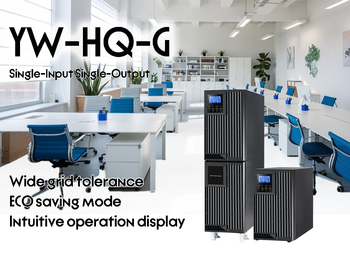 Industrial 110-300V Online UPS System Single Phase Uninterruptible Power Supplies 1kVA 2kVA 3kVA 6kVA 10kVA for Data Centers details