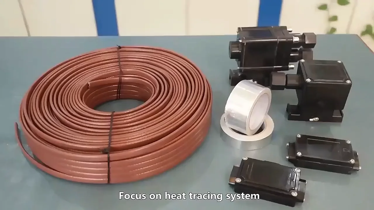 Electric Self Regulating Heating Cables 220v For Roof Gutters Snow Melt