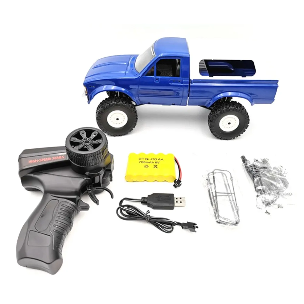WPL C24 1:16 Remote Control Mini Rc Off Road Car Simulate Truck  Vehicle RTR/KIT