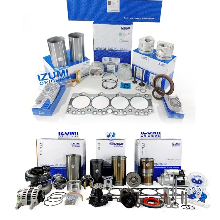 IZUMI ORIGINAL 4FE1 Overhaul Rebuild Kit Diesel Engine Parts For ISUZU