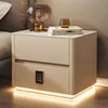 Luce con sensore intelligente color kaki, luce a tre colori, ricarica wireless, USB