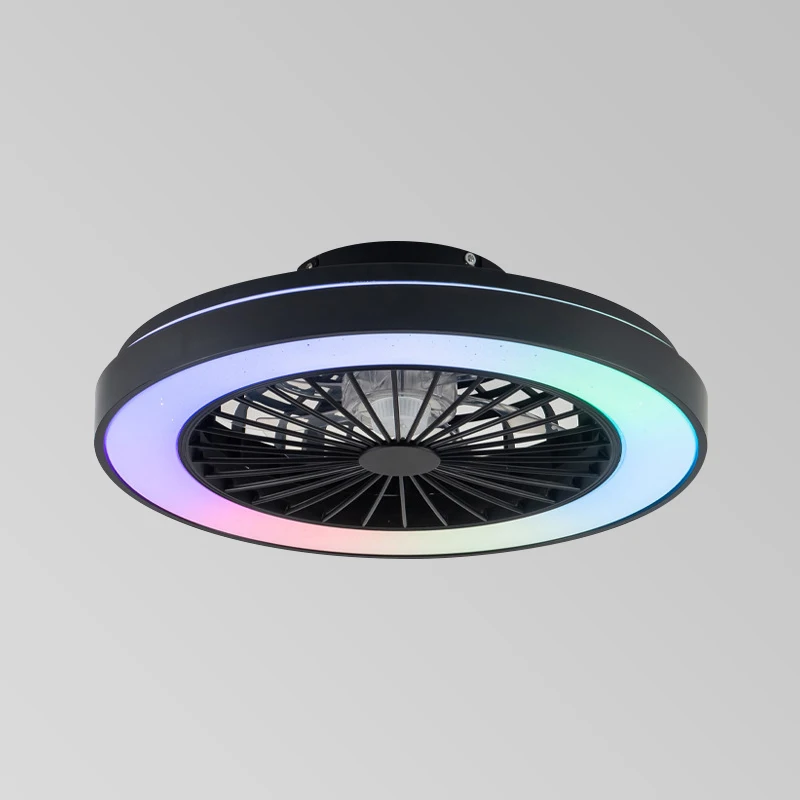 Wholesale BLDC Ceiling Fan Lamp Ventilador DE Techo LED Dimmable 3 ABS Blades Modern Ceiling Fan with Light and Remote Control