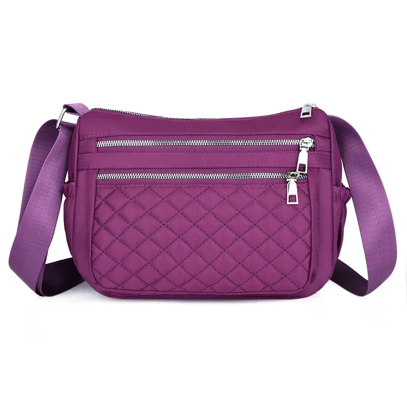 2026 New Ladies One-shoulder Oxford Cloth Messenger Bag Mommy Bag
