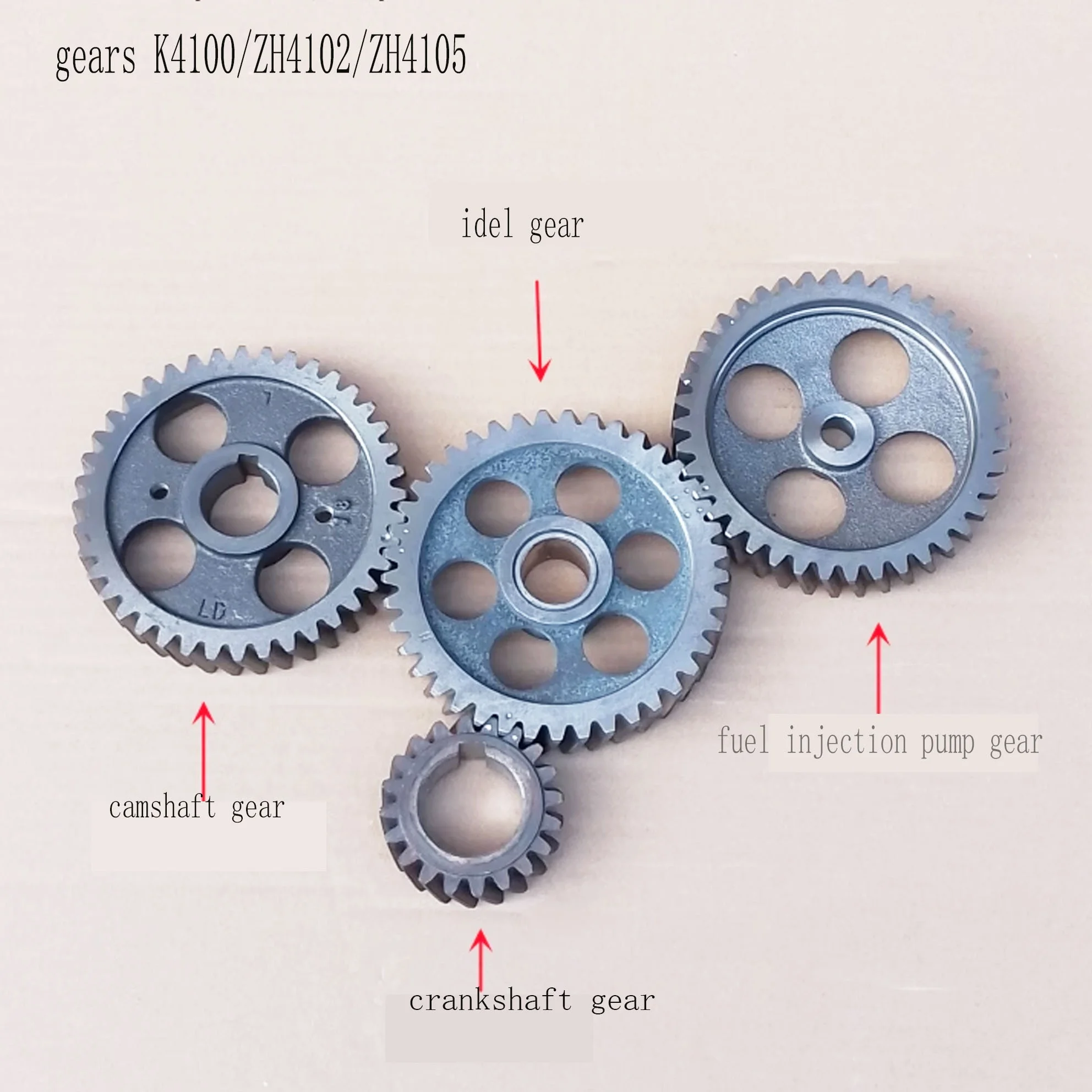 engine parts Gear set for Ricardo diesel engine K4100 / ZH4102 / ZH4105 ...