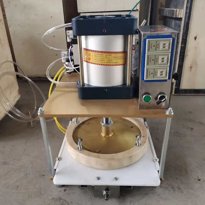 Automatic Pizza Tray Making Machine Uzbek Naan Bread Press Forming Machine