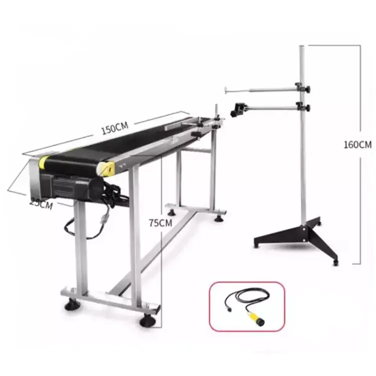 Manual Marking Machine Inkjet Coding Machine Date Coder Label Printing Machine for Foil Bag