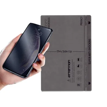 Matte Privacy Explosion-proof Film for Hydrogel Screen Protector Machine Anti-spy Movies for iPhone 14 13 12 11