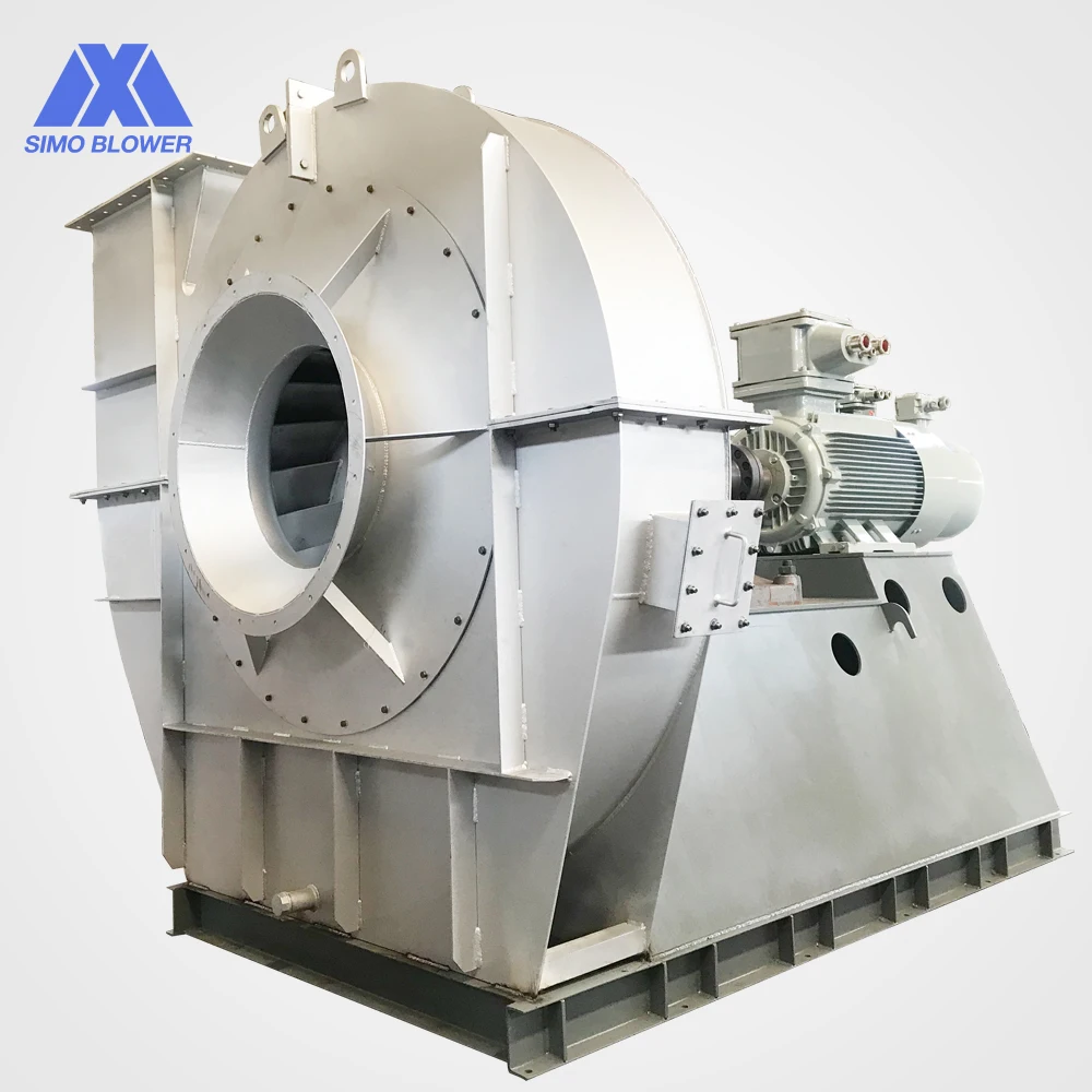Small Flow Medium Pressure Environmental Dust Removal Blower With Power Motor 1500mm