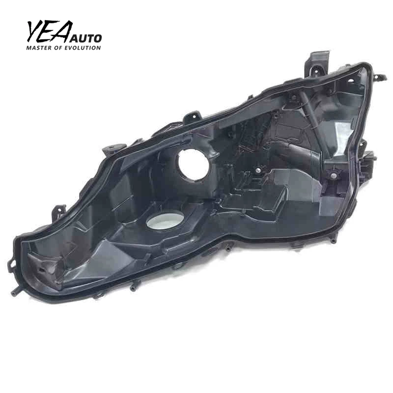 YEA AUTO Car headlight housing pp plastic high low version black back base for toyota Camry head light housing 2018 2019