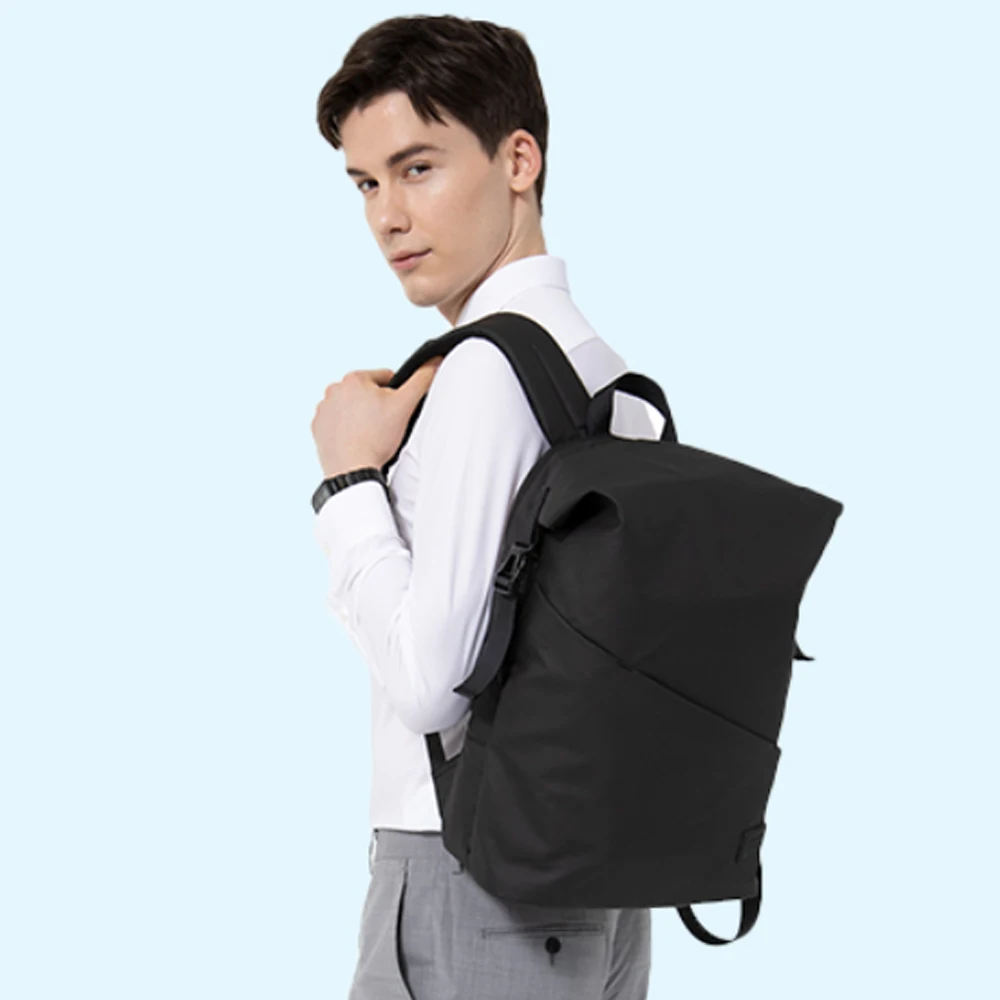 High Quality Roll top Laptop Backpack School Casual Day Pack Computer Rucksack Buy Casual Day