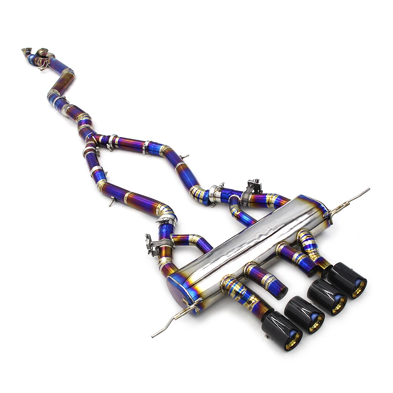Titanium Lightweight Catback Exhaust System For BMW M3 G80 / G8X 3.0T 2021-2023 Factory Valve