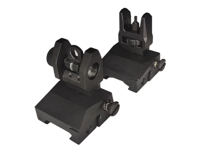 90 Degree Folding Sight Machine Sight Lron Sights Adjustable Fast ...