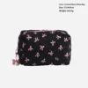 Bolsa Almohada con Lazo Rosa y Negro