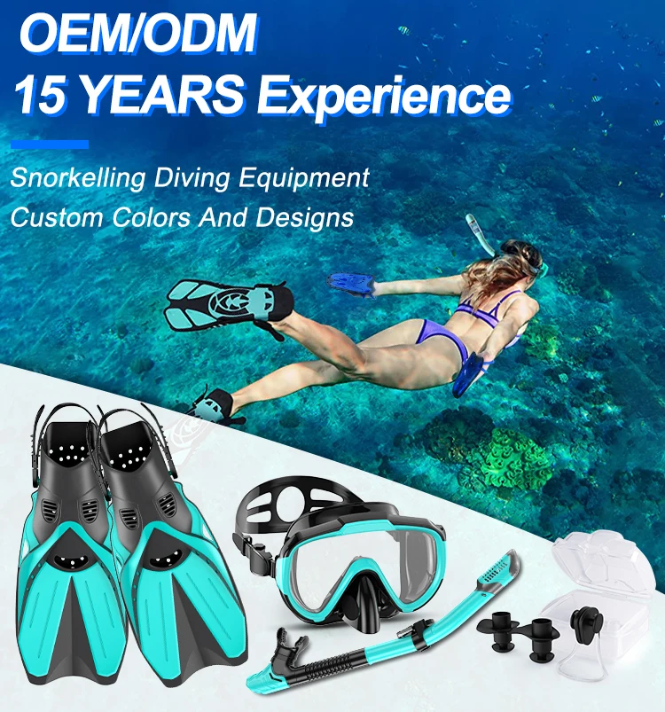 Wavefun Diving Equipment Snorkeling Swimming Full Face Snorkel Mask ...