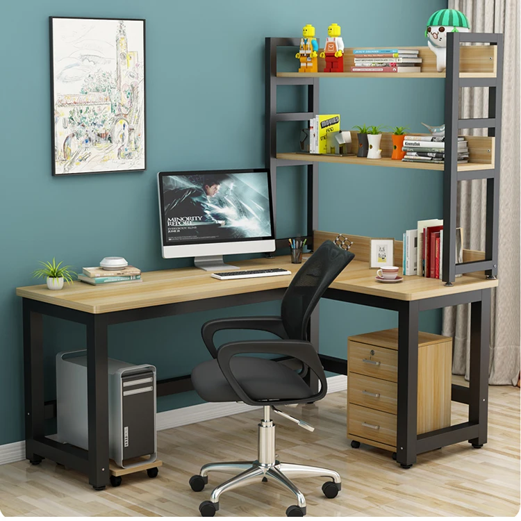China Professional Manufacture Home Office Organizer Workstation Luxury Office Desk Wood