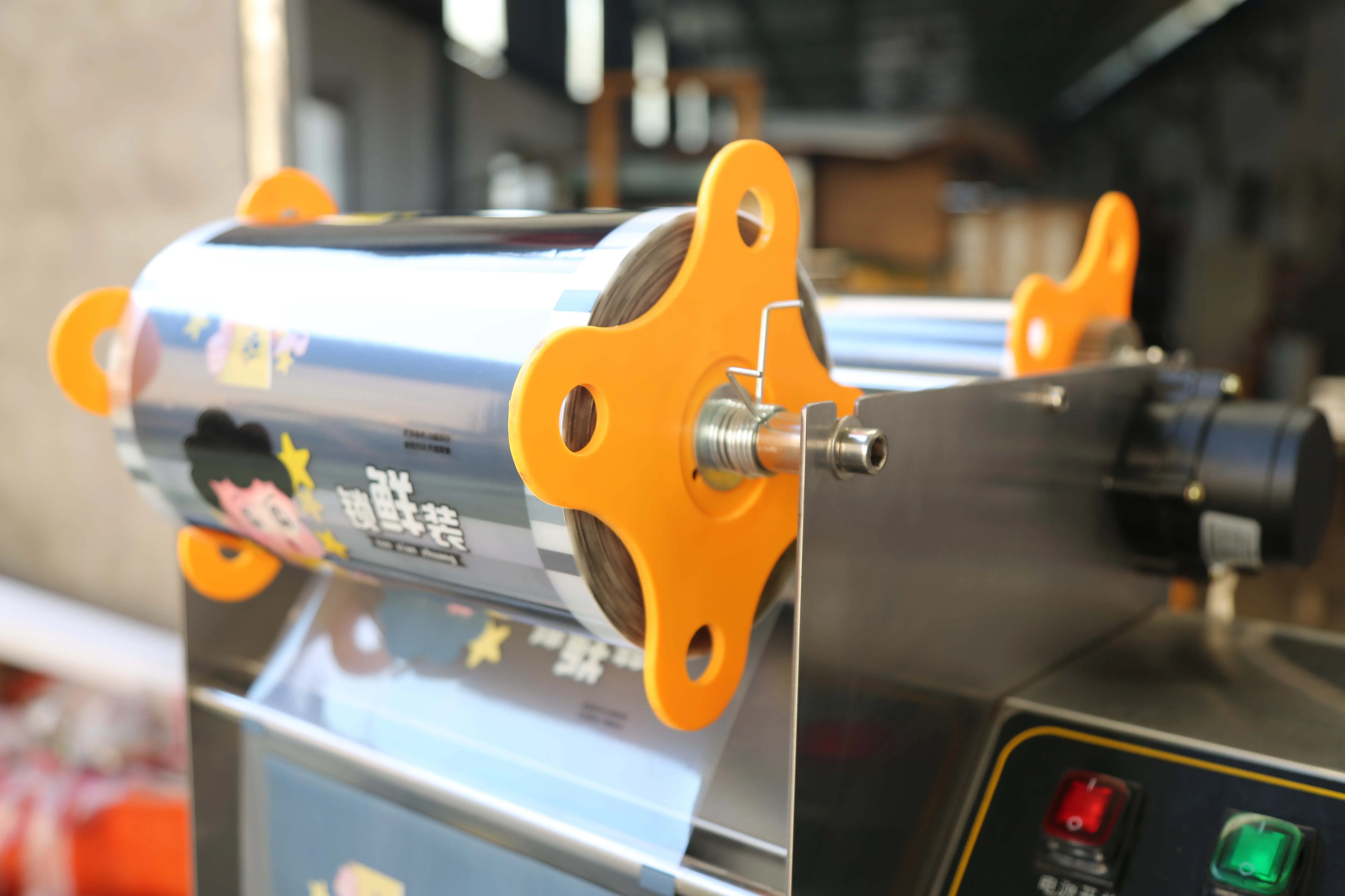 Semi Automatic Table Top Tray Sealer Packaging Machine Food Sealing