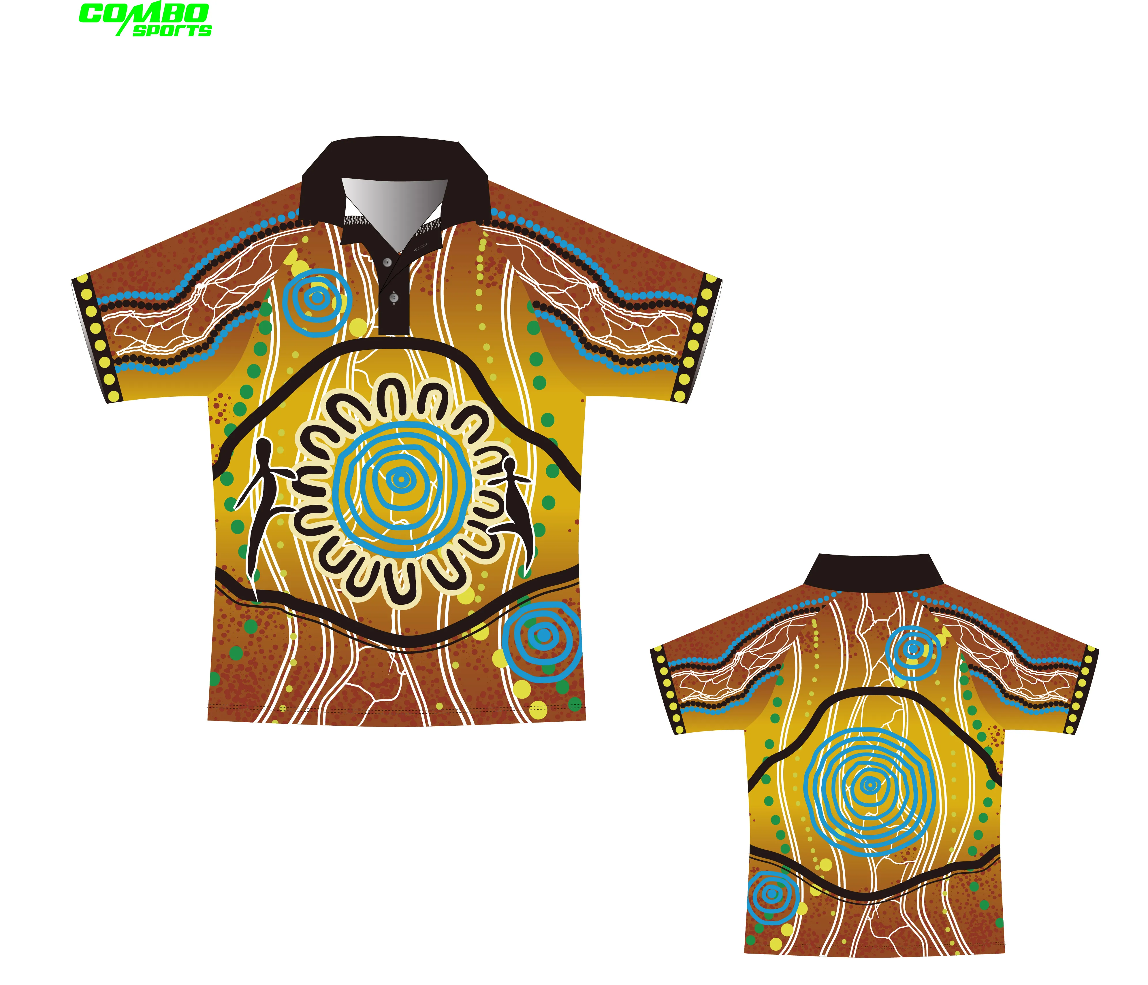 Australian Aboriginal Art Póló zdd