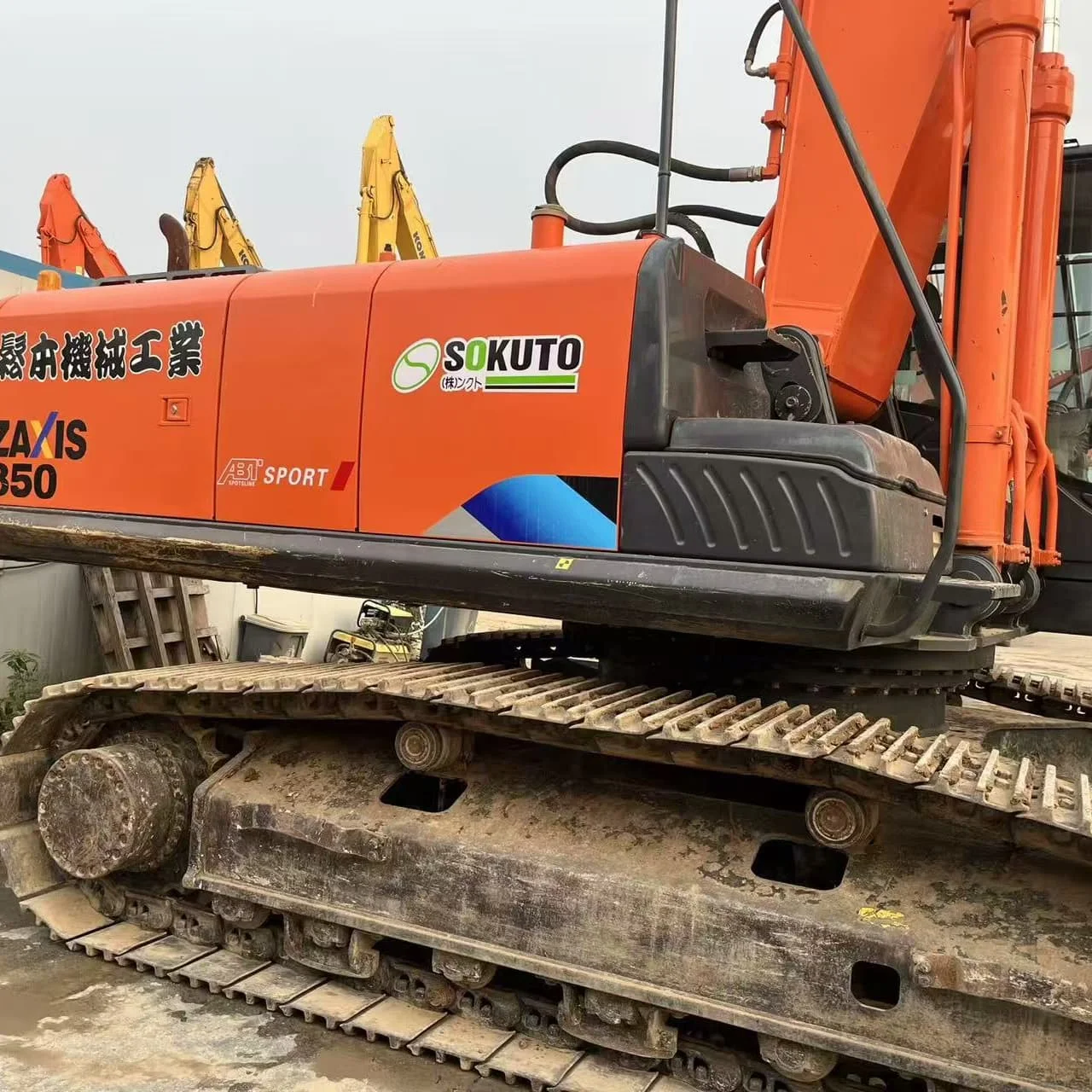 日立ZX350 35吨90%全新原装日本制造带CE认证农业用日立350挖掘机用于